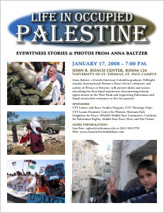 Life in Occupied Palestine: Eyewitness Stories & Photos from Anna Baltzer