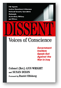 Colonel (Ret.) Ann Wright, co-author of Dissent: Voices of Conscience